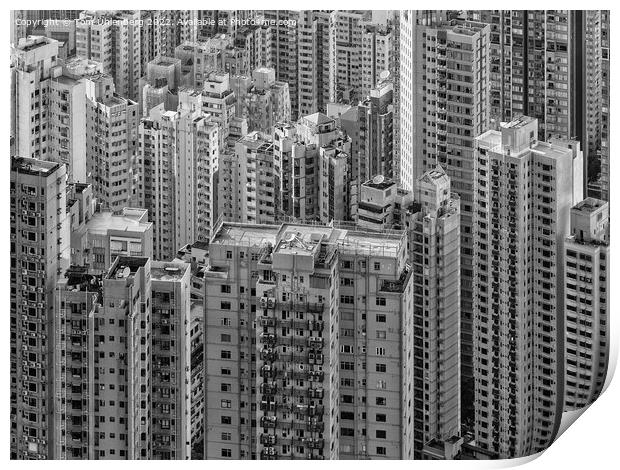 HONG KONG 41 Print by Tom Uhlenberg