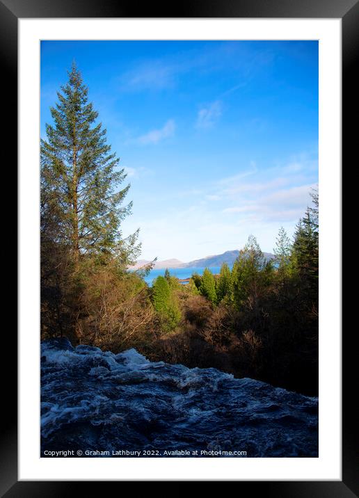 Aros Park, Tobermory Framed Mounted Print by Graham Lathbury