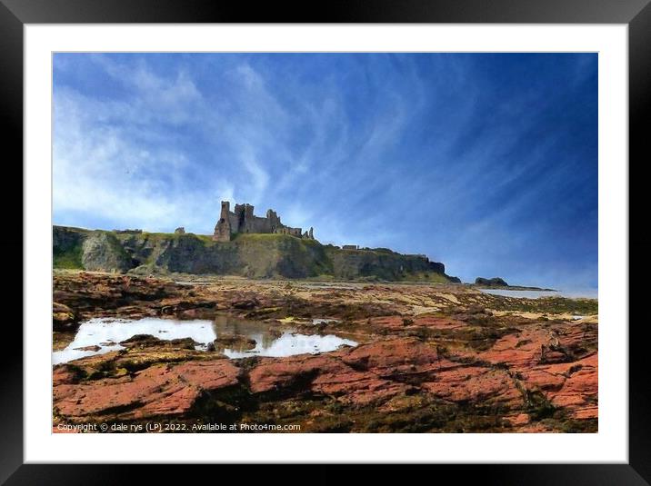 tantallon castle  Framed Mounted Print by dale rys (LP)