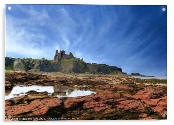 tantallon castle  Acrylic by dale rys (LP)