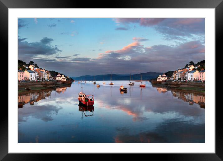 Safe Harbour  Framed Mounted Print by Dave Urwin