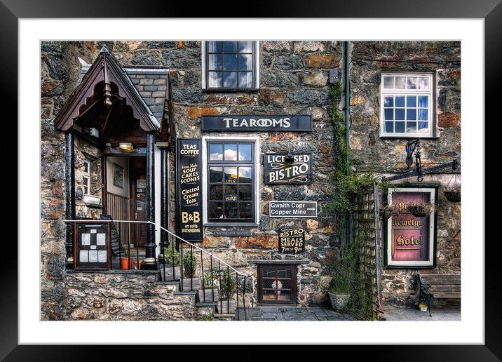 Tea Rooms Framed Mounted Print by Dave Urwin