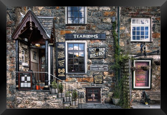 Tea Rooms Framed Print by Dave Urwin