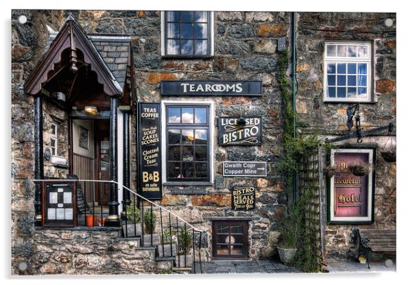 Tea Rooms Acrylic by Dave Urwin