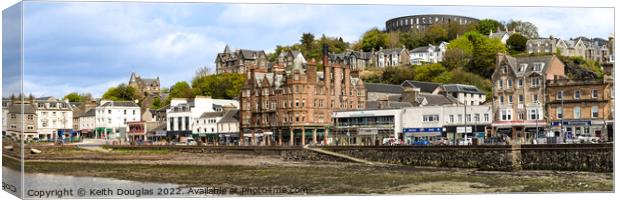 Oban, Scotland Canvas Print by Keith Douglas