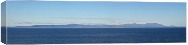 Isle of Arran panorama Canvas Print by Allan Durward Photography