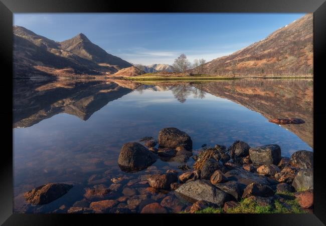 Loch Leven and the Pap of Glencoe  Framed Print by Anthony McGeever
