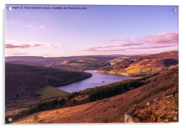 Bamford Edge Acrylic by Tony Clement