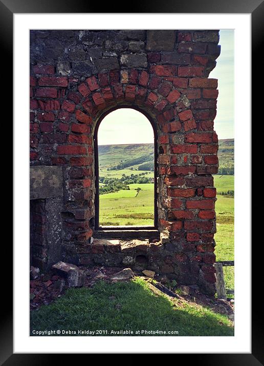 Ironstone Cottage Framed Mounted Print by Debra Kelday