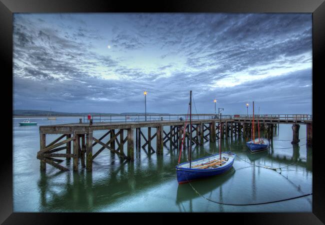 Aberdovey Jetty Framed Print by Dave Urwin