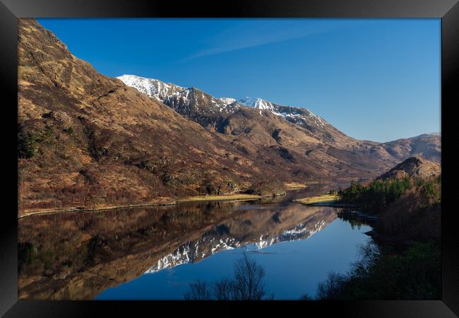 Loch Leven Reflections Framed Print by Anthony McGeever