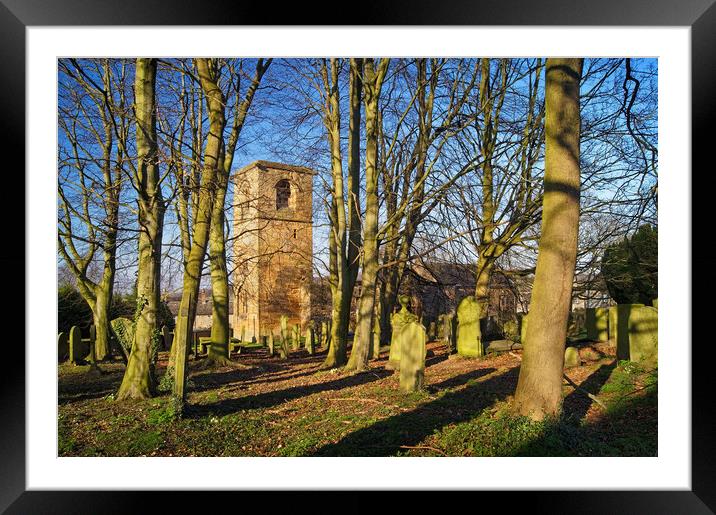 The Old Holy Trinity Church, Wentworth Framed Mounted Print by Darren Galpin