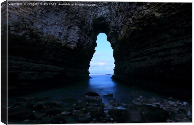 Flamborough Head, East Riding of Yorkshire Canvas Print by Gregory Culley