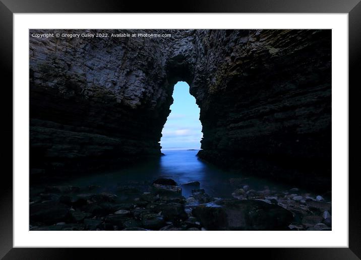 Flamborough Head, East Riding of Yorkshire Framed Mounted Print by Gregory Culley