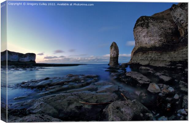 Flamborough Head, East Riding of Yorkshire Canvas Print by Gregory Culley