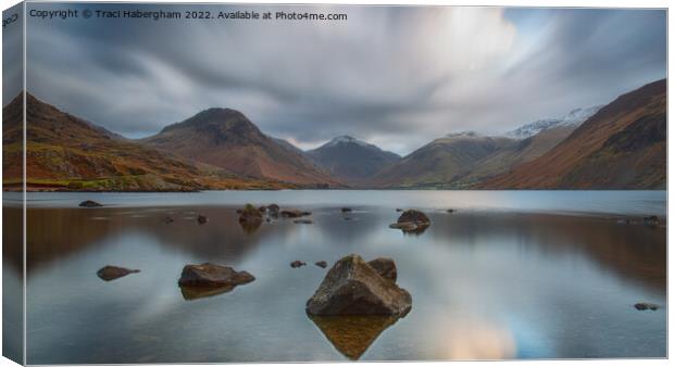 Sunrise at Wast Water Canvas Print by Traci Habergham