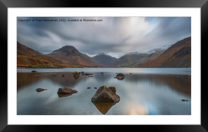 Sunrise at Wast Water Framed Mounted Print by Traci Habergham