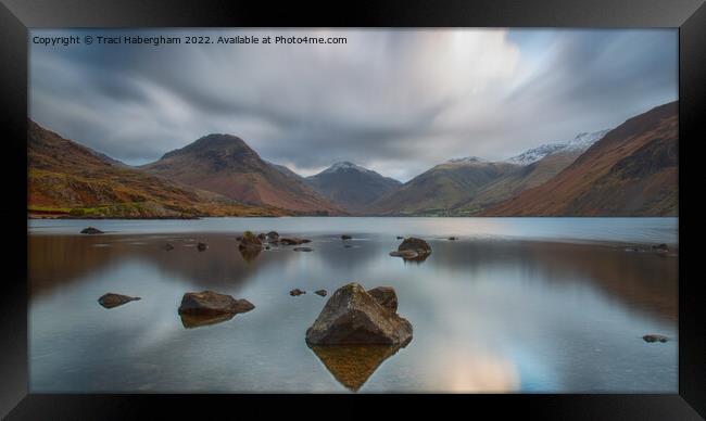 Sunrise at Wast Water Framed Print by Traci Habergham