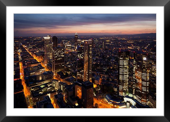Maintower Framed Mounted Print by Thomas Schaeffer