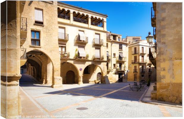 isit to the historic center of Calaceite, Aragon, Spain - Orton  Canvas Print by Jordi Carrio