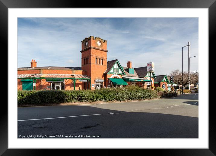 West Kirby railway station Framed Mounted Print by Philip Brookes