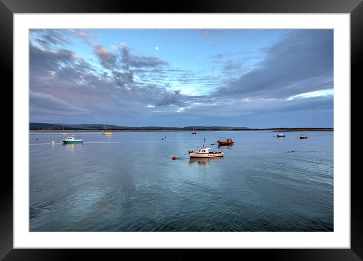 View Across the Dovey Estuary  Framed Mounted Print by Dave Urwin