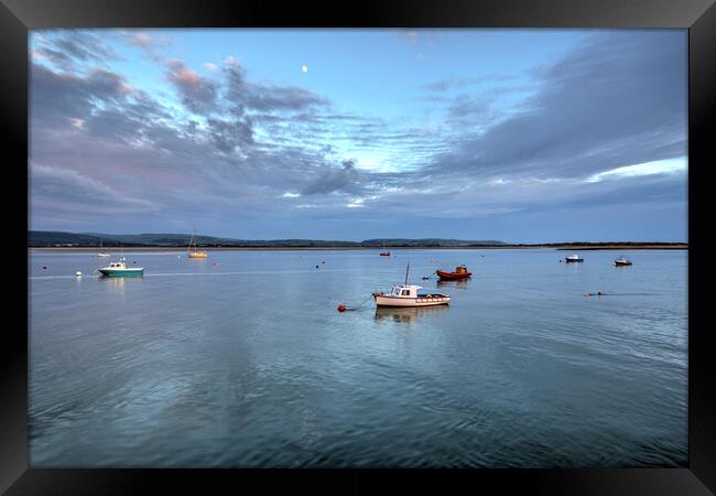 View Across the Dovey Estuary  Framed Print by Dave Urwin