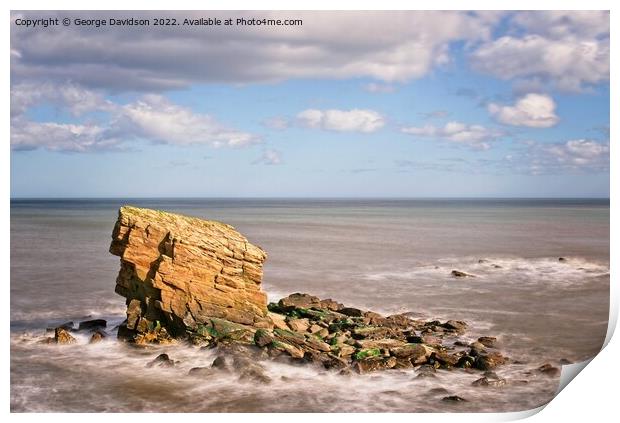 Collywell Bay 2  Print by George Davidson