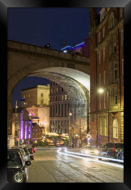 Dean Street, Newcastle upon Tyne Framed Print by Rob Cole