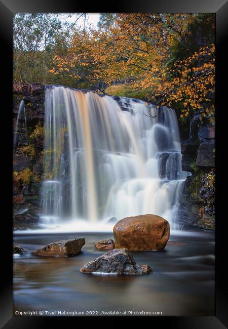 East Gill Force Framed Print by Traci Habergham
