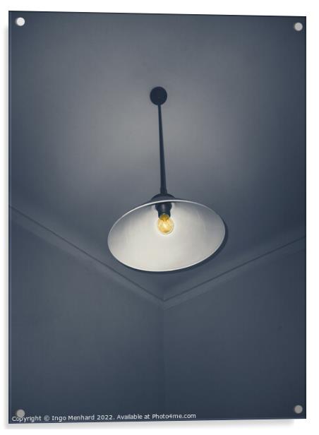 A shining lamp in the dark Acrylic by Ingo Menhard