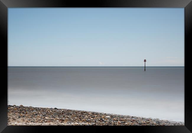Hornsea Seafront  Framed Print by Traci Habergham