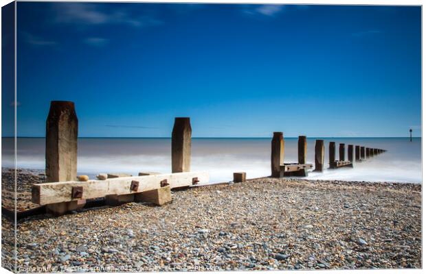 Hornsea East Yorkshire Canvas Print by Traci Habergham