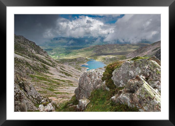 View From Cadair Idris  Framed Mounted Print by Dave Urwin