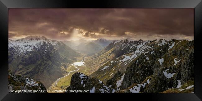 Glencoe mountains Framed Print by Scotland's Scenery