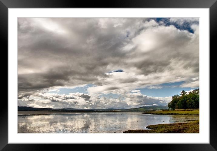 Cloud Reflections Framed Mounted Print by Jacqi Elmslie