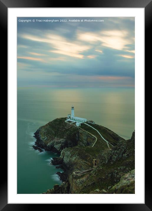 South Stack Lighthouse  Framed Mounted Print by Traci Habergham