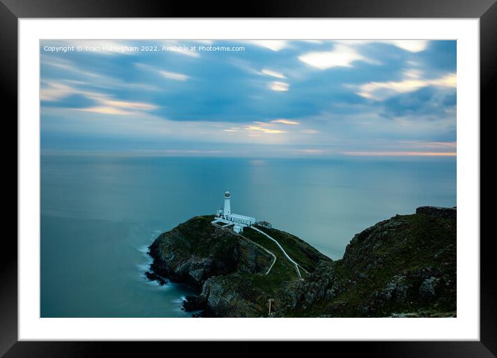 South Stack Lighthouse Framed Mounted Print by Traci Habergham