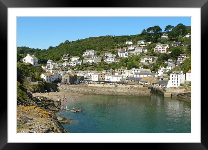 Polperro Framed Mounted Print by Dave Urwin