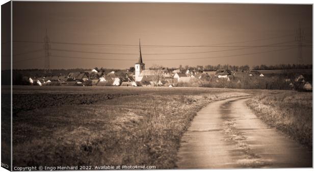 German Village Canvas Print by Ingo Menhard