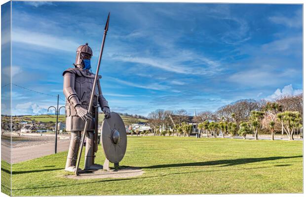 Largs Viking Canvas Print by Valerie Paterson
