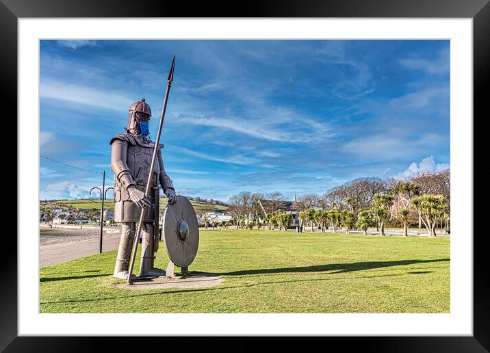 Largs Viking Framed Mounted Print by Valerie Paterson