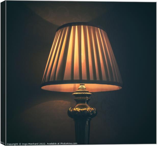 Irish Vintage Lamp Canvas Print by Ingo Menhard