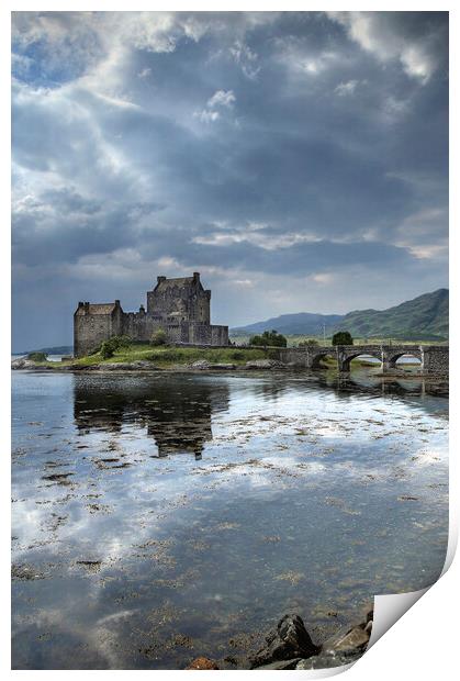 Eilean Donan Castle Print by Dave Urwin