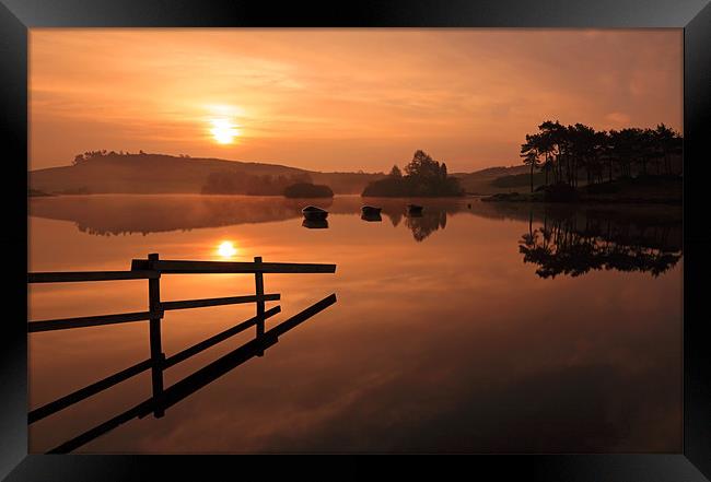 Knapps Loch Sunrise Framed Print by Grant Glendinning