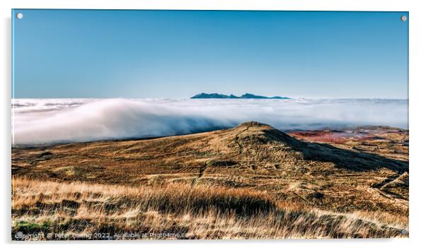 Isle of Arran Cloud inversion - Scotland Acrylic by Peter Gaeng
