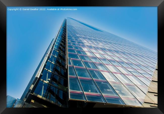 The Shard from the ground Framed Print by Daniel Gwalter