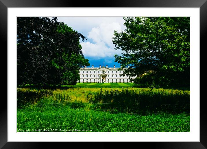Gibbs' Building, King's College Cambridge, Cambridge, England, UK Framed Mounted Print by Mehul Patel