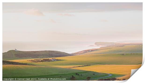 Beachy Head Seaview  Print by Connor Cast