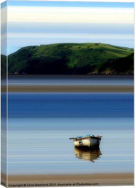 Reflections Canvas Print by Chris Manfield